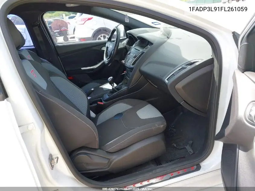 2015 Ford Focus St VIN: 1FADP3L91FL261059 Lot: 42607931