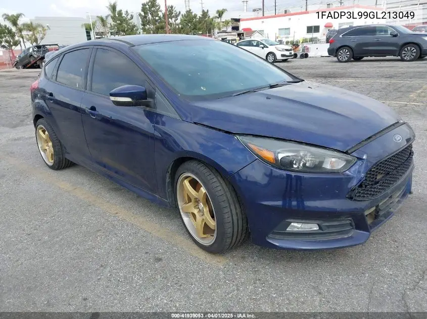 2016 Ford Focus St VIN: 1FADP3L99GL213049 Lot: 41939053