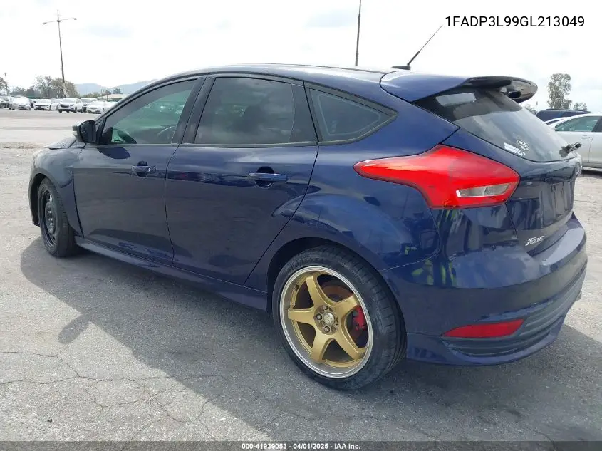2016 Ford Focus St VIN: 1FADP3L99GL213049 Lot: 41939053