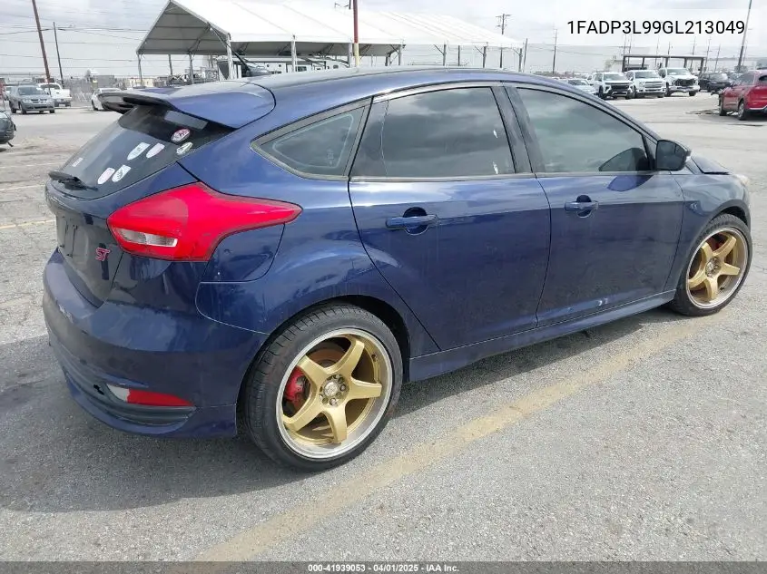 2016 Ford Focus St VIN: 1FADP3L99GL213049 Lot: 41939053