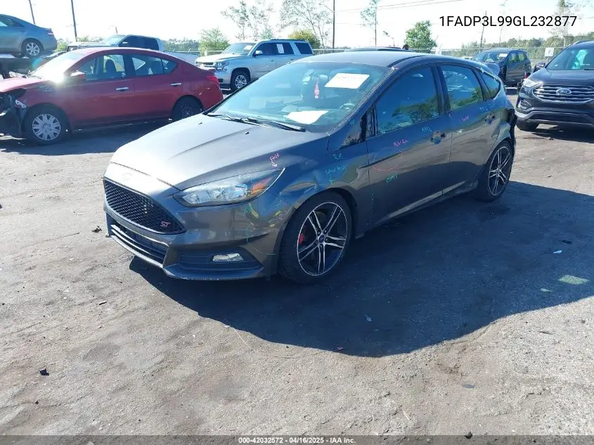 2016 Ford Focus St VIN: 1FADP3L99GL232877 Lot: 42032572