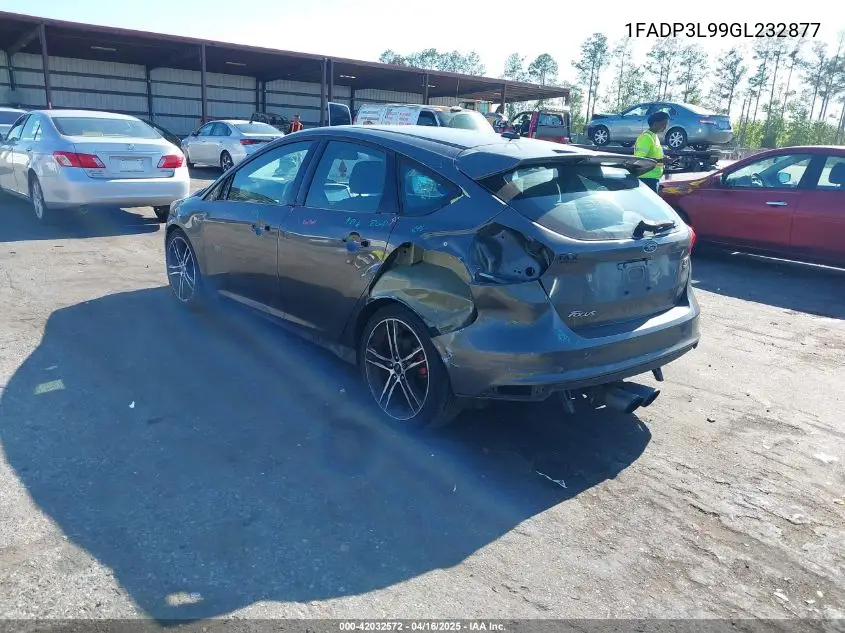 2016 Ford Focus St VIN: 1FADP3L99GL232877 Lot: 42032572