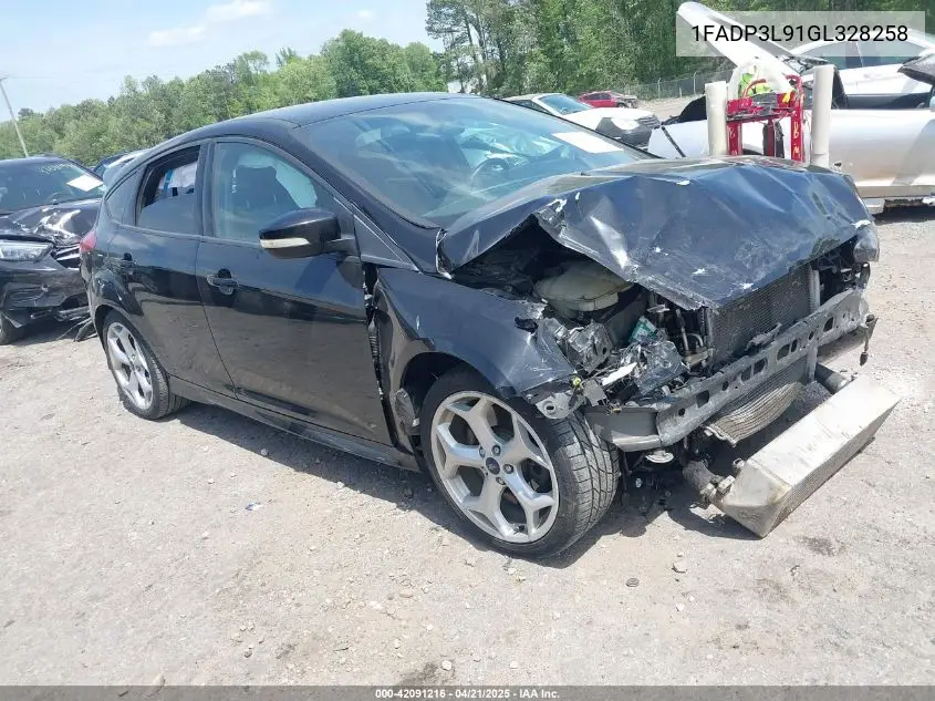 2016 Ford Focus St VIN: 1FADP3L91GL328258 Lot: 42091216