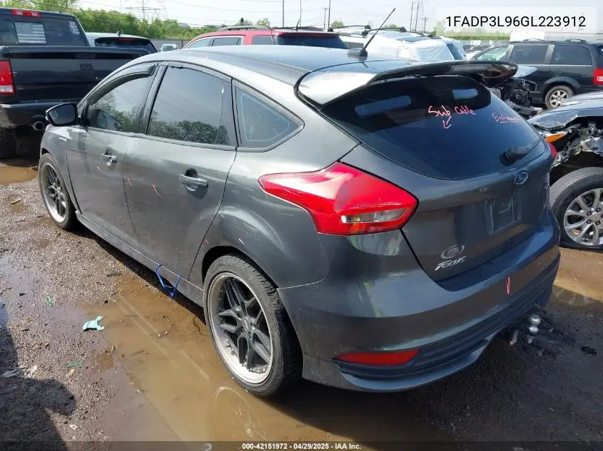 2016 Ford Focus St VIN: 1FADP3L96GL223912 Lot: 42151972