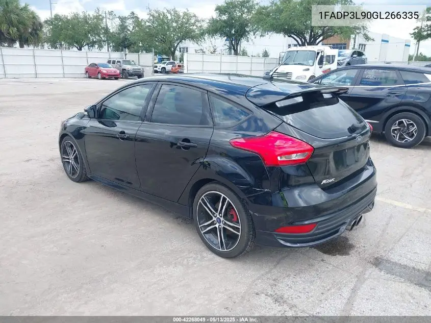 2016 Ford Focus St VIN: 1FADP3L90GL266335 Lot: 42268049
