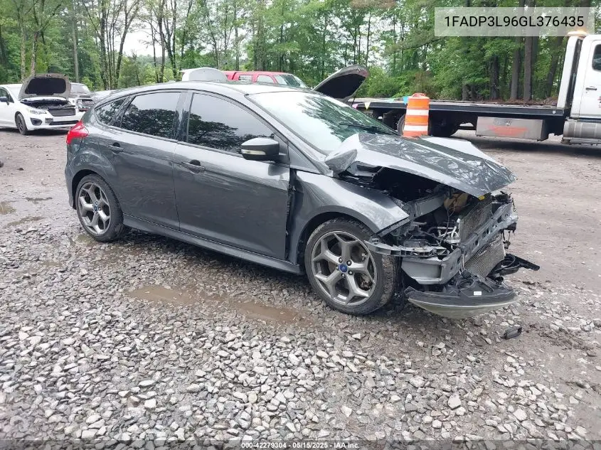2016 Ford Focus St VIN: 1FADP3L96GL376435 Lot: 42279304