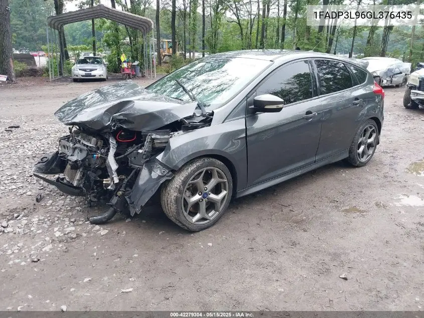 2016 Ford Focus St VIN: 1FADP3L96GL376435 Lot: 42279304