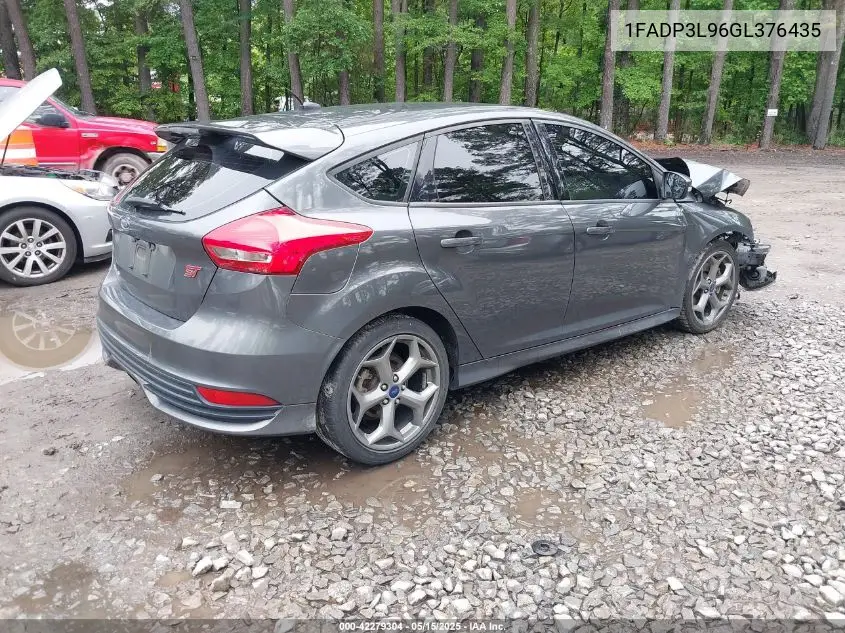 2016 Ford Focus St VIN: 1FADP3L96GL376435 Lot: 42279304