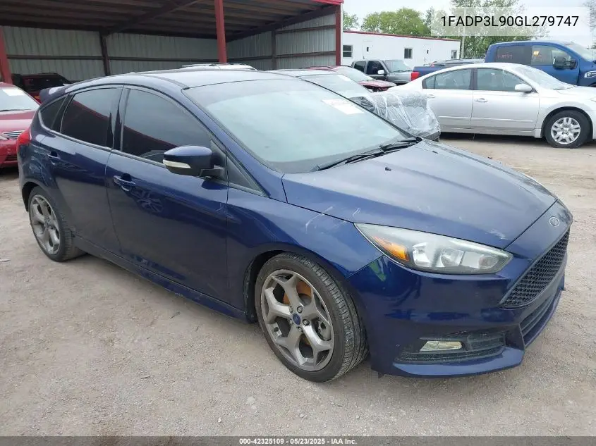 2016 Ford Focus St VIN: 1FADP3L90GL279747 Lot: 42325109