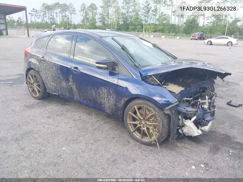 2016 Ford Focus St VIN: 1FADP3L93GL266328 Lot: 42637668