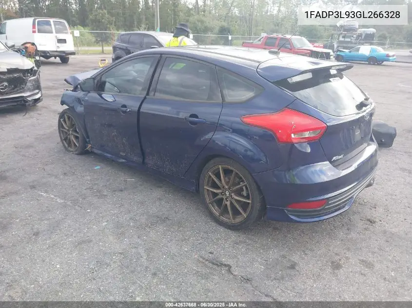 2016 Ford Focus St VIN: 1FADP3L93GL266328 Lot: 42637668