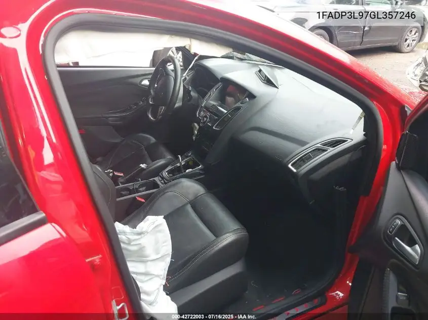 2016 Ford Focus St VIN: 1FADP3L97GL357246 Lot: 42722003