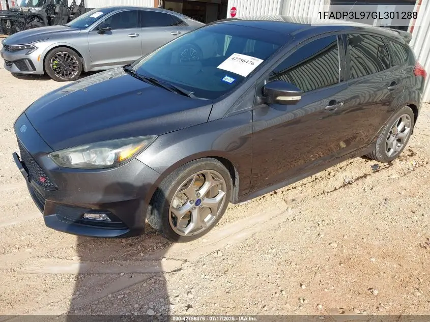 2016 Ford Focus St VIN: 1FADP3L97GL301288 Lot: 42756476