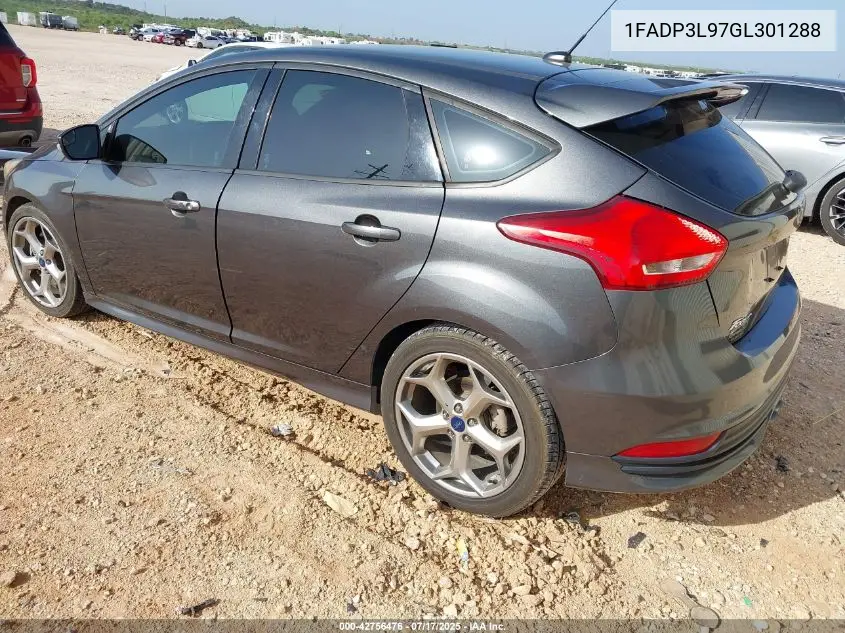 2016 Ford Focus St VIN: 1FADP3L97GL301288 Lot: 42756476