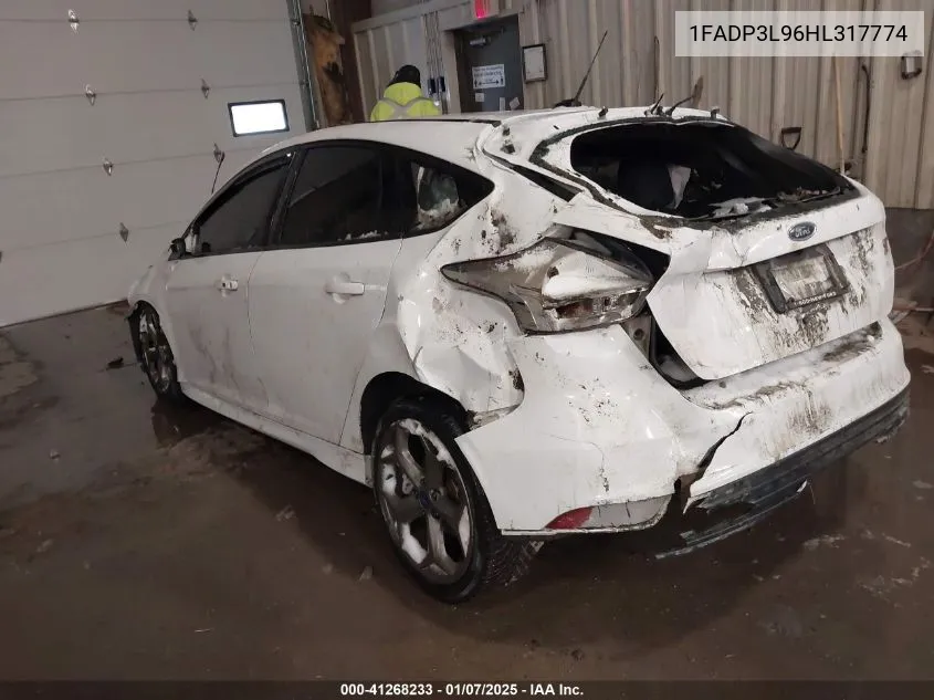 2017 Ford Focus St VIN: 1FADP3L96HL317774 Lot: 41268233