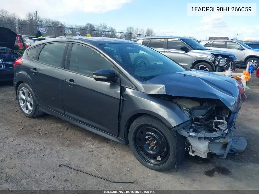 2017 Ford Focus St VIN: 1FADP3L90HL266059 Lot: 42009707