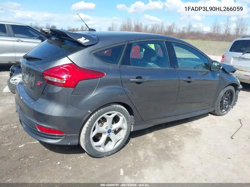 2017 Ford Focus St VIN: 1FADP3L90HL266059 Lot: 42009707