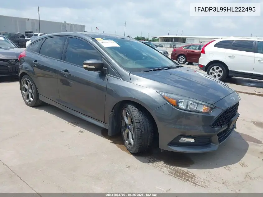 2017 Ford Focus St VIN: 1FADP3L99HL222495 Lot: 42064709
