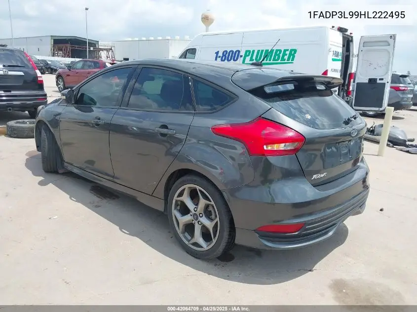 2017 Ford Focus St VIN: 1FADP3L99HL222495 Lot: 42064709