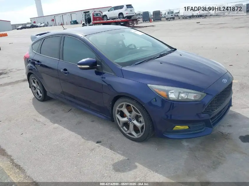 2017 Ford Focus St VIN: 1FADP3L99HL241872 Lot: 42142950