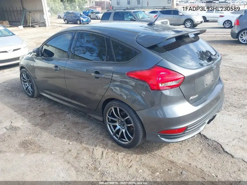 2017 Ford Focus St VIN: 1FADP3L93HL230589 Lot: 42156975