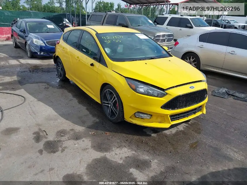 2017 Ford Focus St VIN: 1FADP3L97HL203296 Lot: 42181577