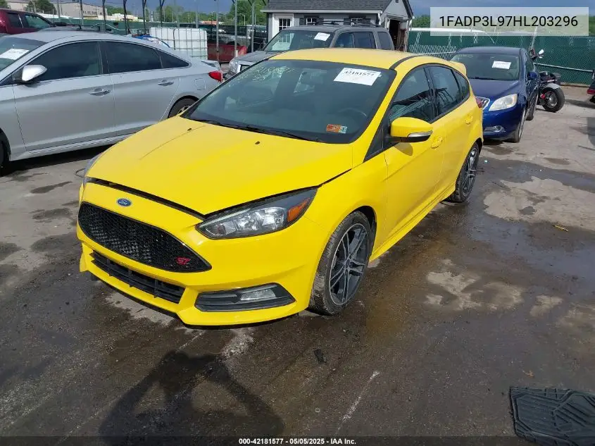 2017 Ford Focus St VIN: 1FADP3L97HL203296 Lot: 42181577