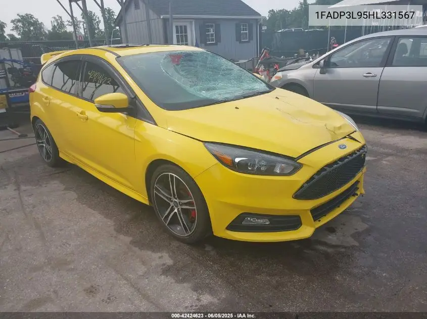 2017 Ford Focus St VIN: 1FADP3L95HL331567 Lot: 42424623