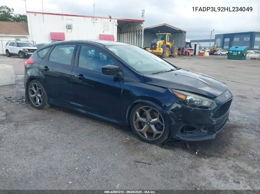 2017 Ford Focus St VIN: 1FADP3L92HL234049 Lot: 42561210