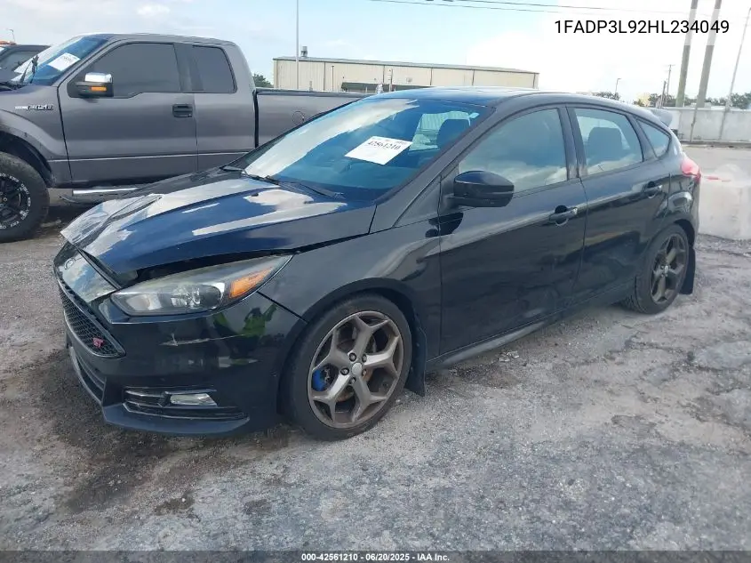 2017 Ford Focus St VIN: 1FADP3L92HL234049 Lot: 42561210