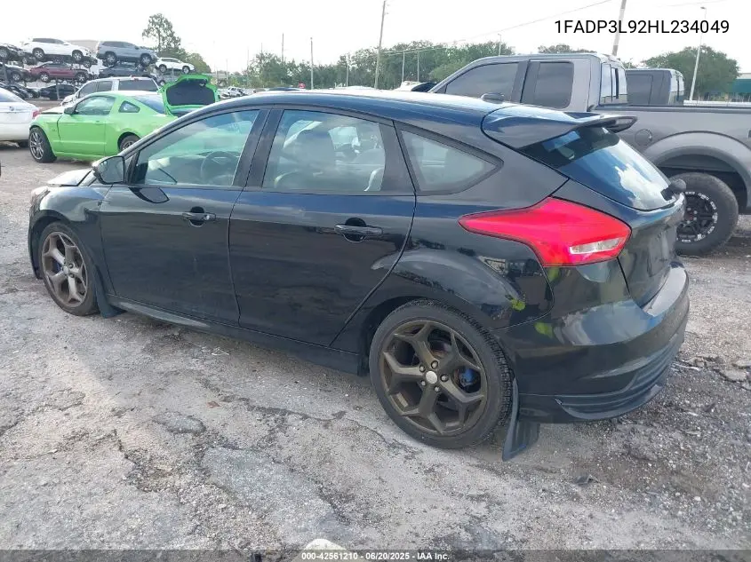 2017 Ford Focus St VIN: 1FADP3L92HL234049 Lot: 42561210