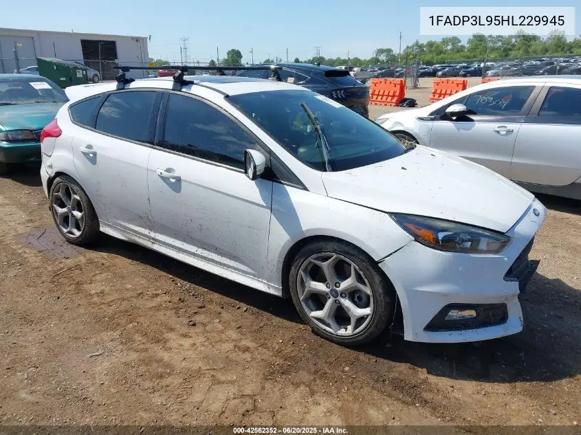 2017 Ford Focus St VIN: 1FADP3L95HL229945 Lot: 42562352