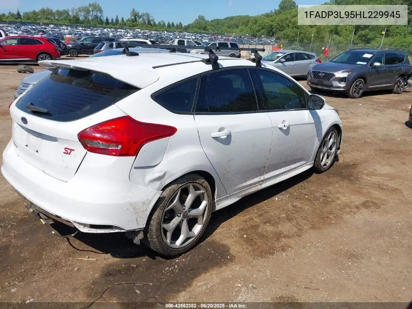 2017 Ford Focus St VIN: 1FADP3L95HL229945 Lot: 42562352