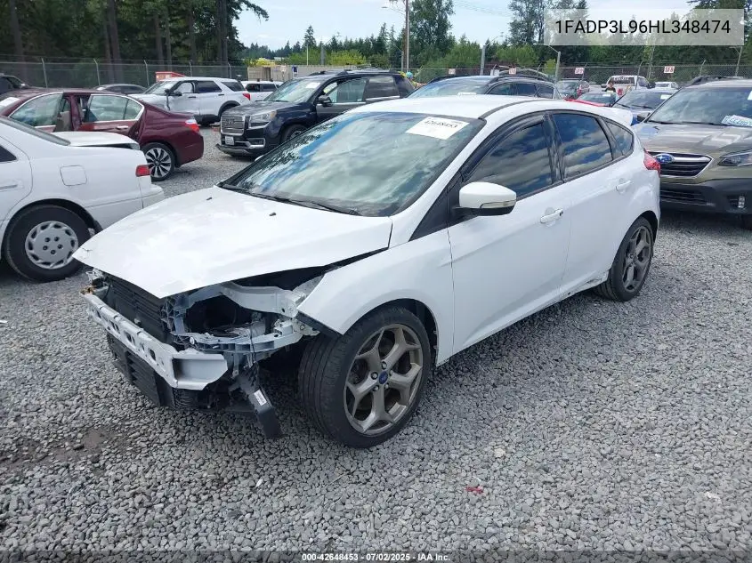 2017 Ford Focus St VIN: 1FADP3L96HL348474 Lot: 42648453