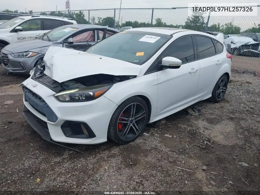 2017 Ford Focus St VIN: 1FADP3L97HL257326 Lot: 42690242