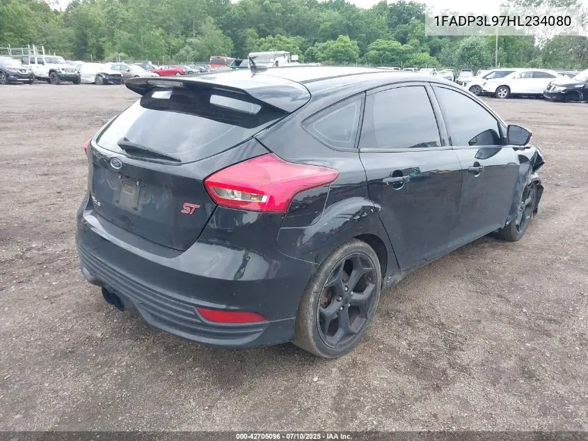 2017 Ford Focus St VIN: 1FADP3L97HL234080 Lot: 42705096