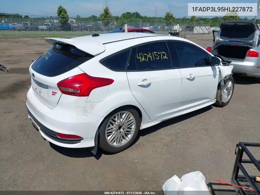 2017 Ford Focus St VIN: 1FADP3L95HL227872 Lot: 42741572