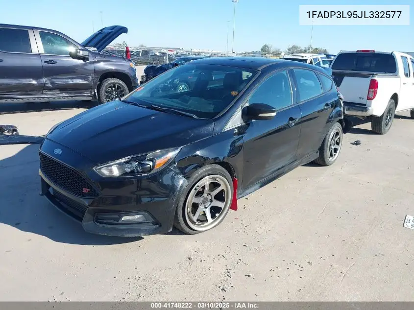 2018 Ford Focus St VIN: 1FADP3L95JL332577 Lot: 41748222