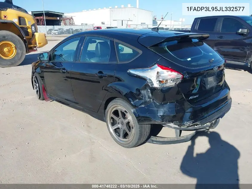 2018 Ford Focus St VIN: 1FADP3L95JL332577 Lot: 41748222