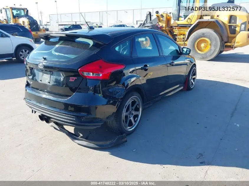 2018 Ford Focus St VIN: 1FADP3L95JL332577 Lot: 41748222