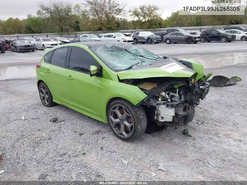 2018 Ford Focus St VIN: 1FADP3L99JL265305 Lot: 41944083