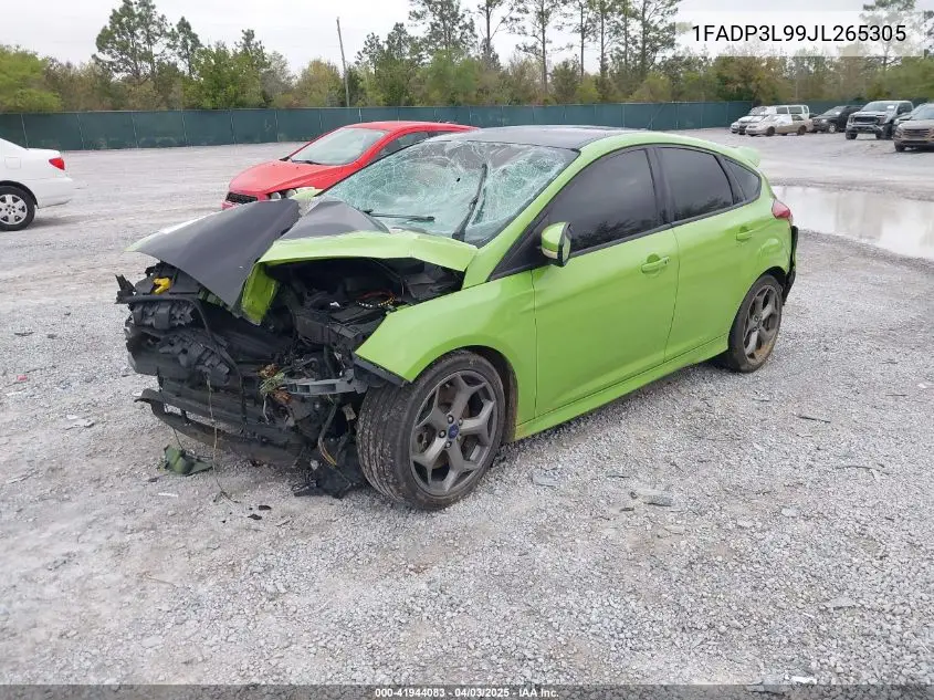 2018 Ford Focus St VIN: 1FADP3L99JL265305 Lot: 41944083