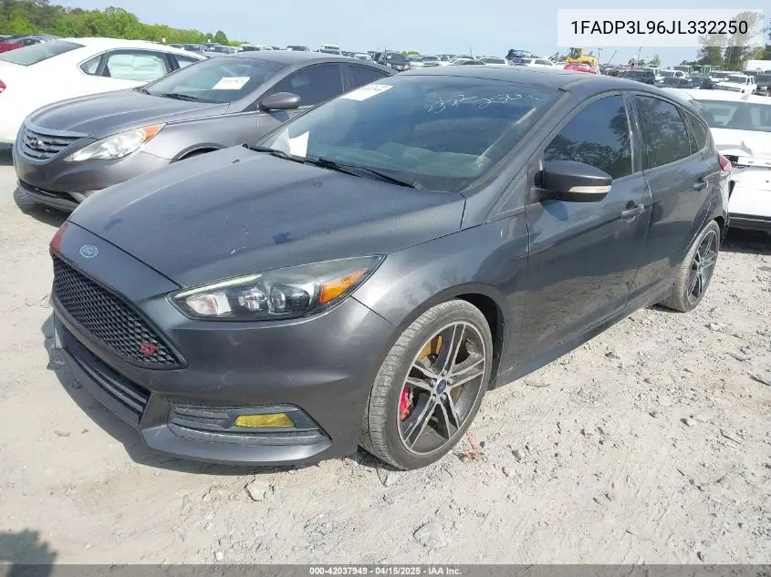 2018 Ford Focus St VIN: 1FADP3L96JL332250 Lot: 42037949