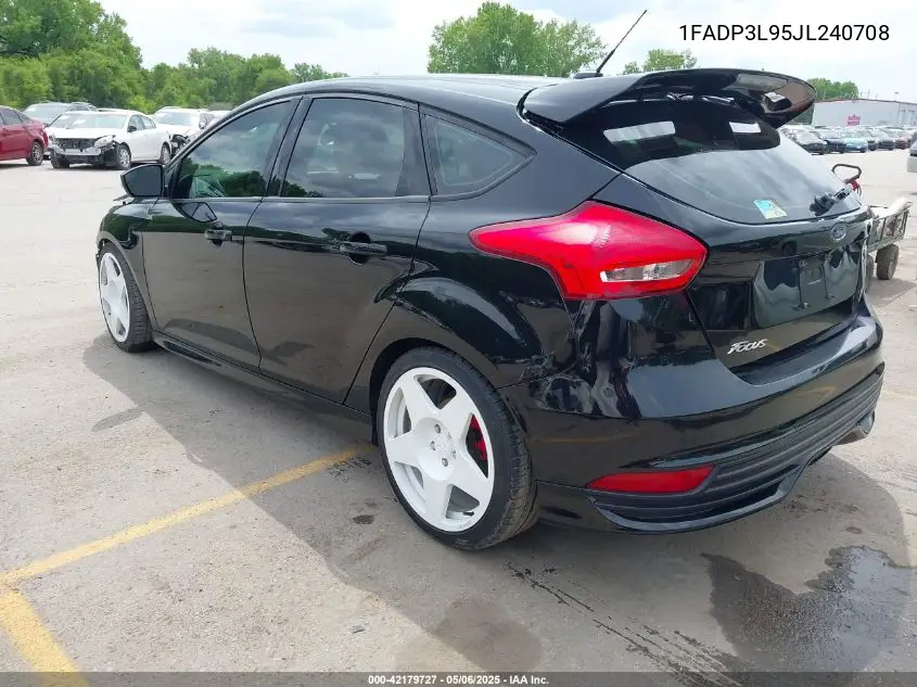 2018 Ford Focus St VIN: 1FADP3L95JL240708 Lot: 42179727