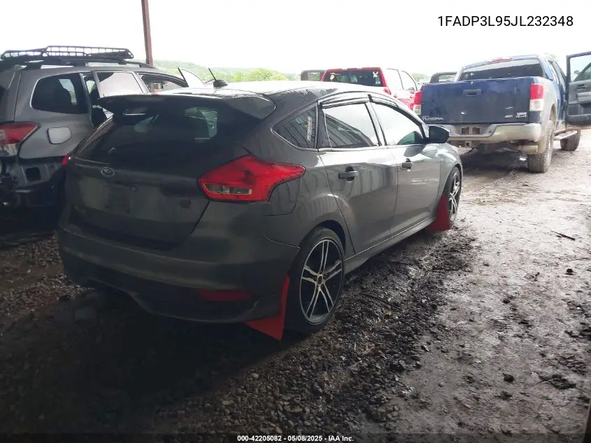 2018 Ford Focus St VIN: 1FADP3L95JL232348 Lot: 42205082