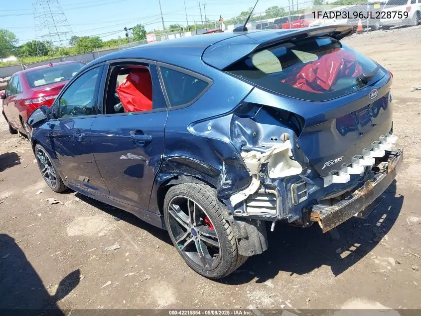 2018 Ford Focus St VIN: 1FADP3L96JL228759 Lot: 42215854