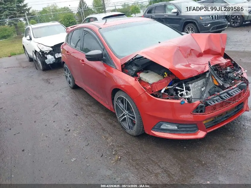 2018 Ford Focus St VIN: 1FADP3L99JL289586 Lot: 42263625