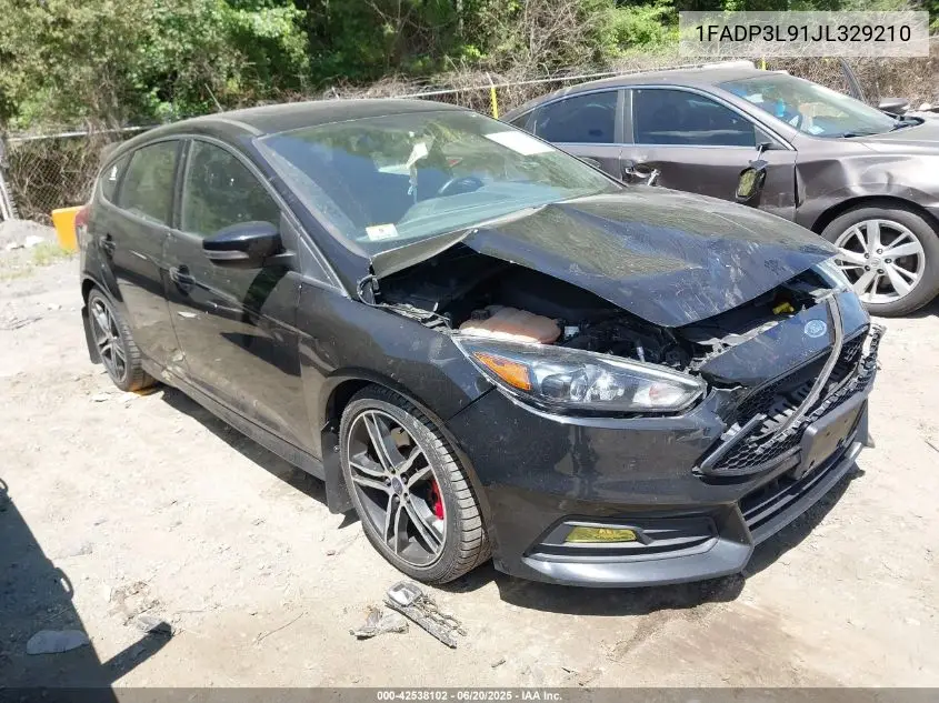 2018 Ford Focus St VIN: 1FADP3L91JL329210 Lot: 42538102