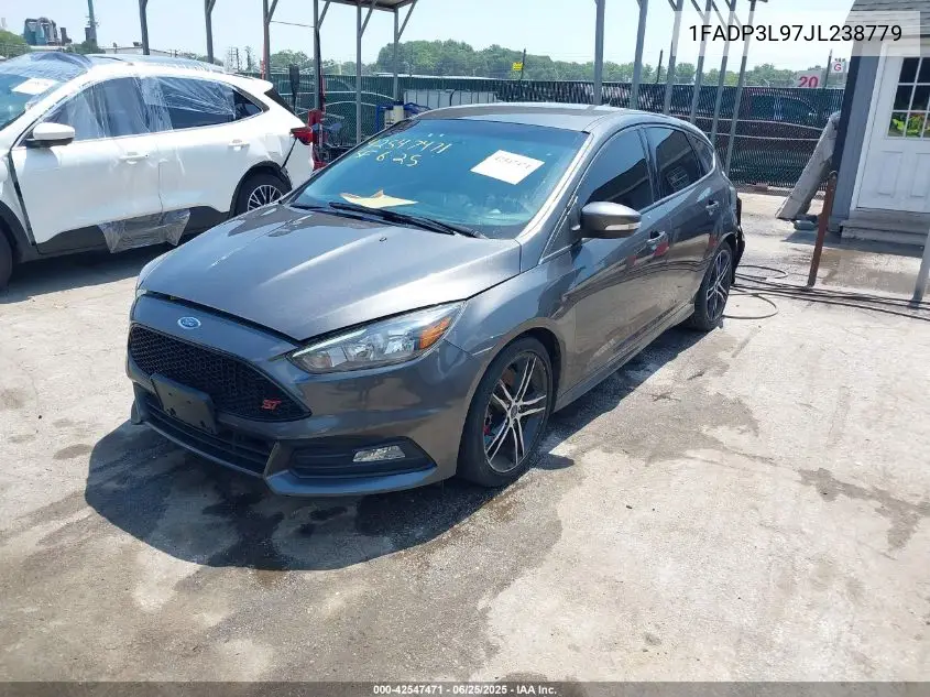 2018 Ford Focus St VIN: 1FADP3L97JL238779 Lot: 42547471
