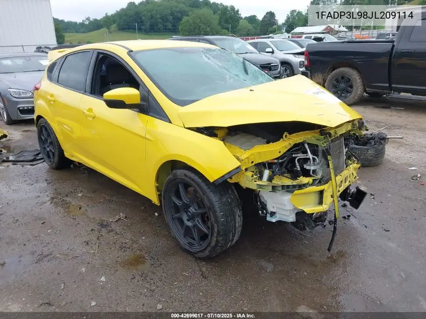 2018 Ford Focus St St VIN: 1FADP3L98JL209114 Lot: 42699017